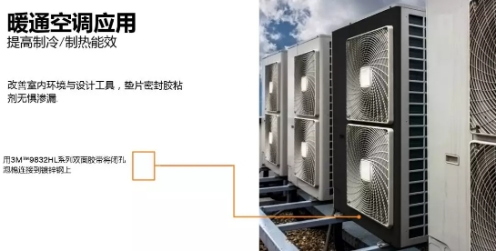 3M泡棉空調類行業(yè)應用